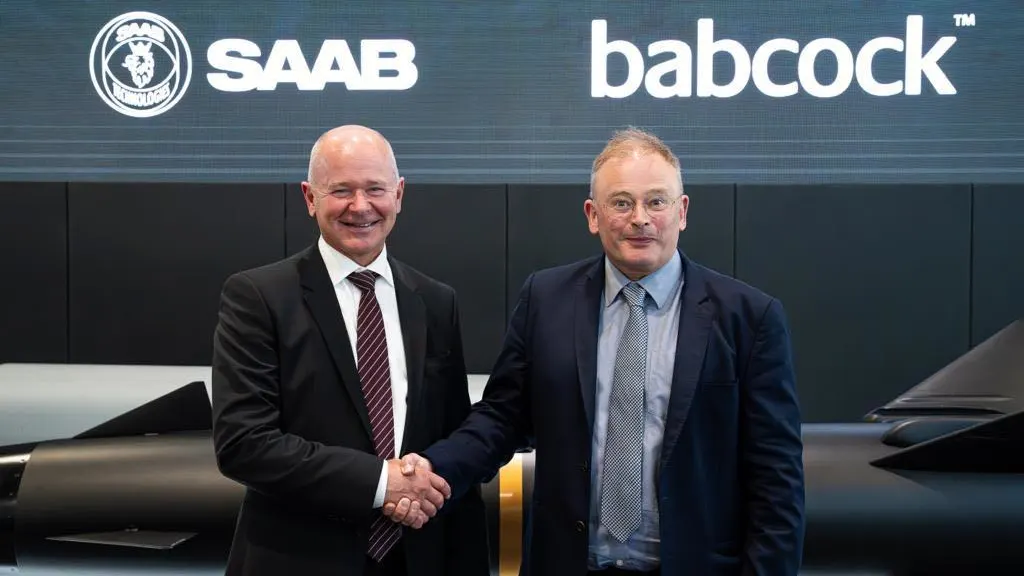 Saab signs strategic cooperation agreement with Babcock