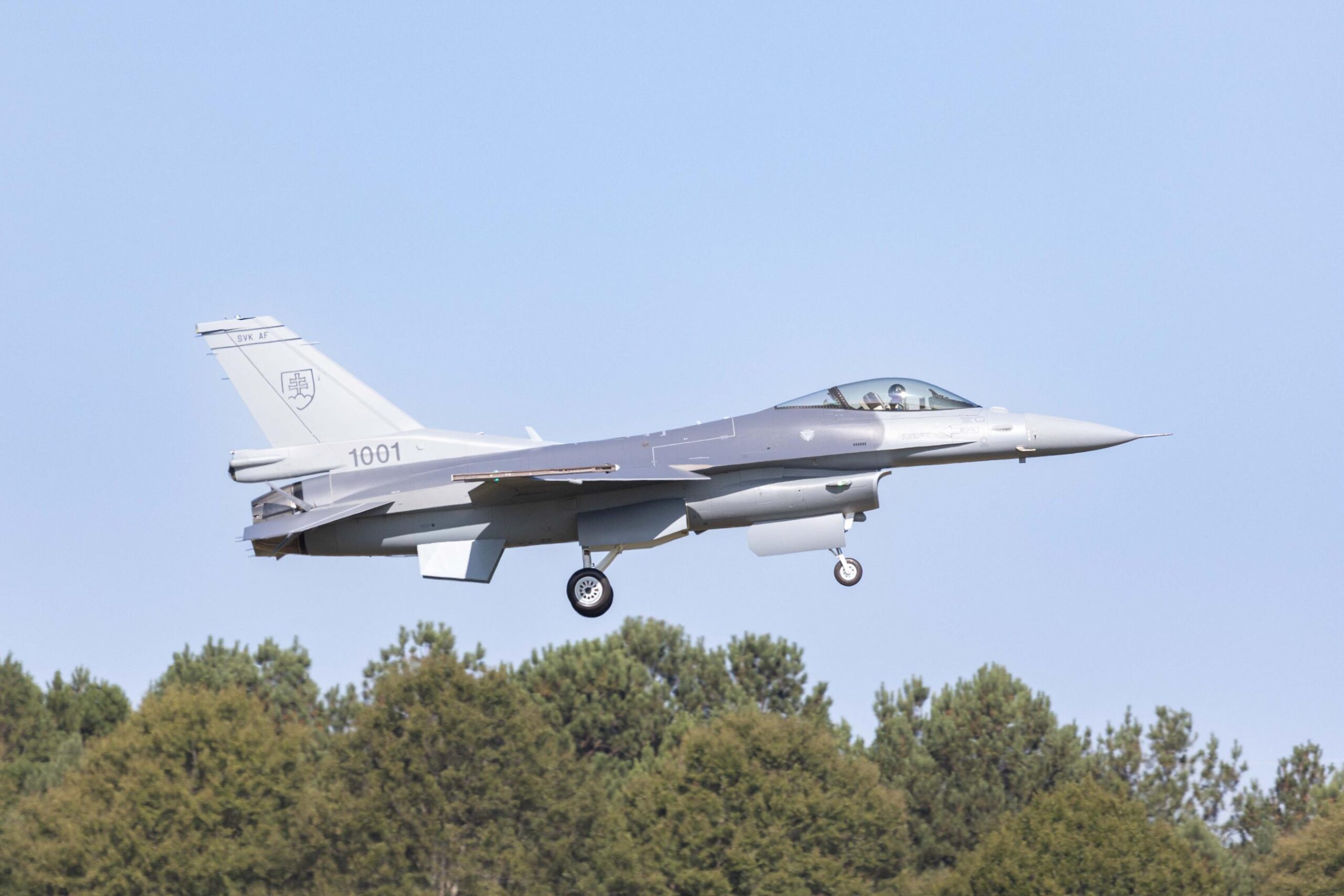 Lockheed Martin Celebrates Maiden Flight of Slovakian F-16 Block 70