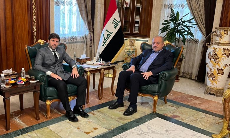 Security Expert Hassan Hariri and Iraqi Defense Minister Discuss Cybersecurity Enhancement