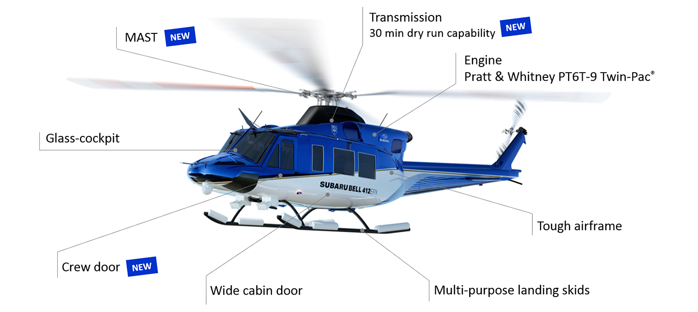 SUBARU Bell 412EPX