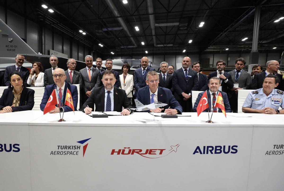 Airbus and Turkish Aerospace Sign Agreement on HÜRJET for Spanish Air Force Training Programme