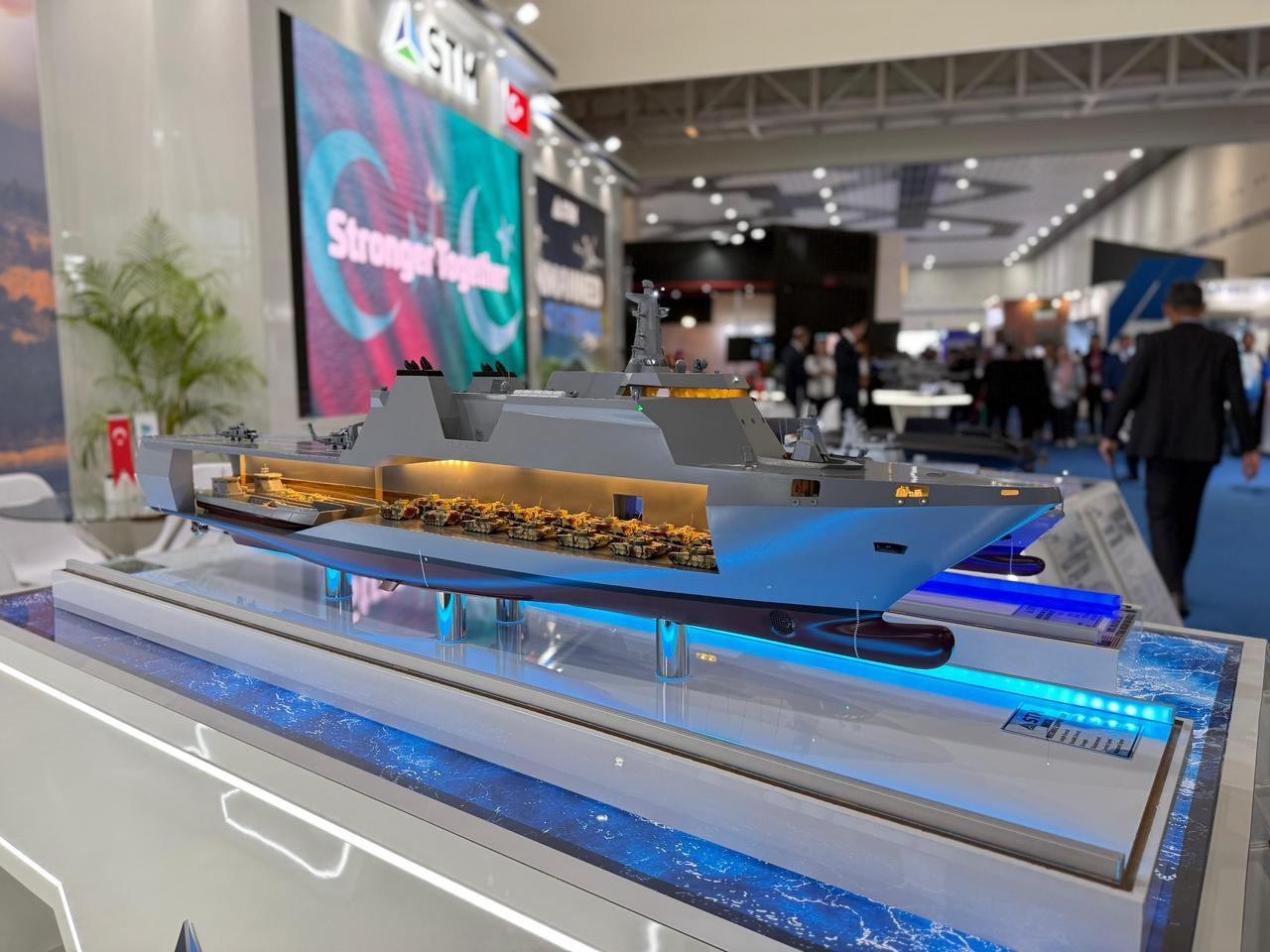 STM Unveils Next-Generation Multi-Role Support Ship at LIMA 2025