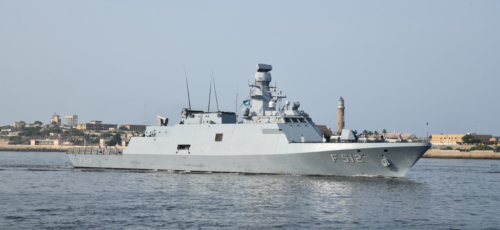 Turkish Naval Ship TCG BÜYÜKADA Arrives at Karachi Port on Goodwill Visit