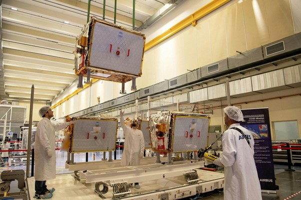 Airbus CO3D Optical Satellites Head to Launch Site in French Guiana
