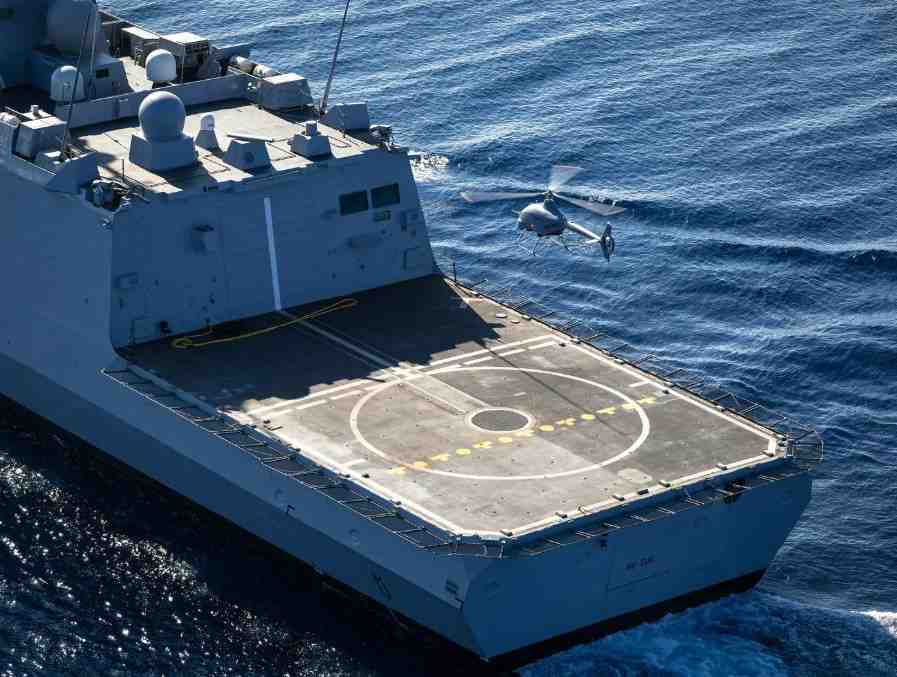 France Launches SDAM Programme with Airbus and Naval Group to Equip Navy Frigates with VSR700 Drones