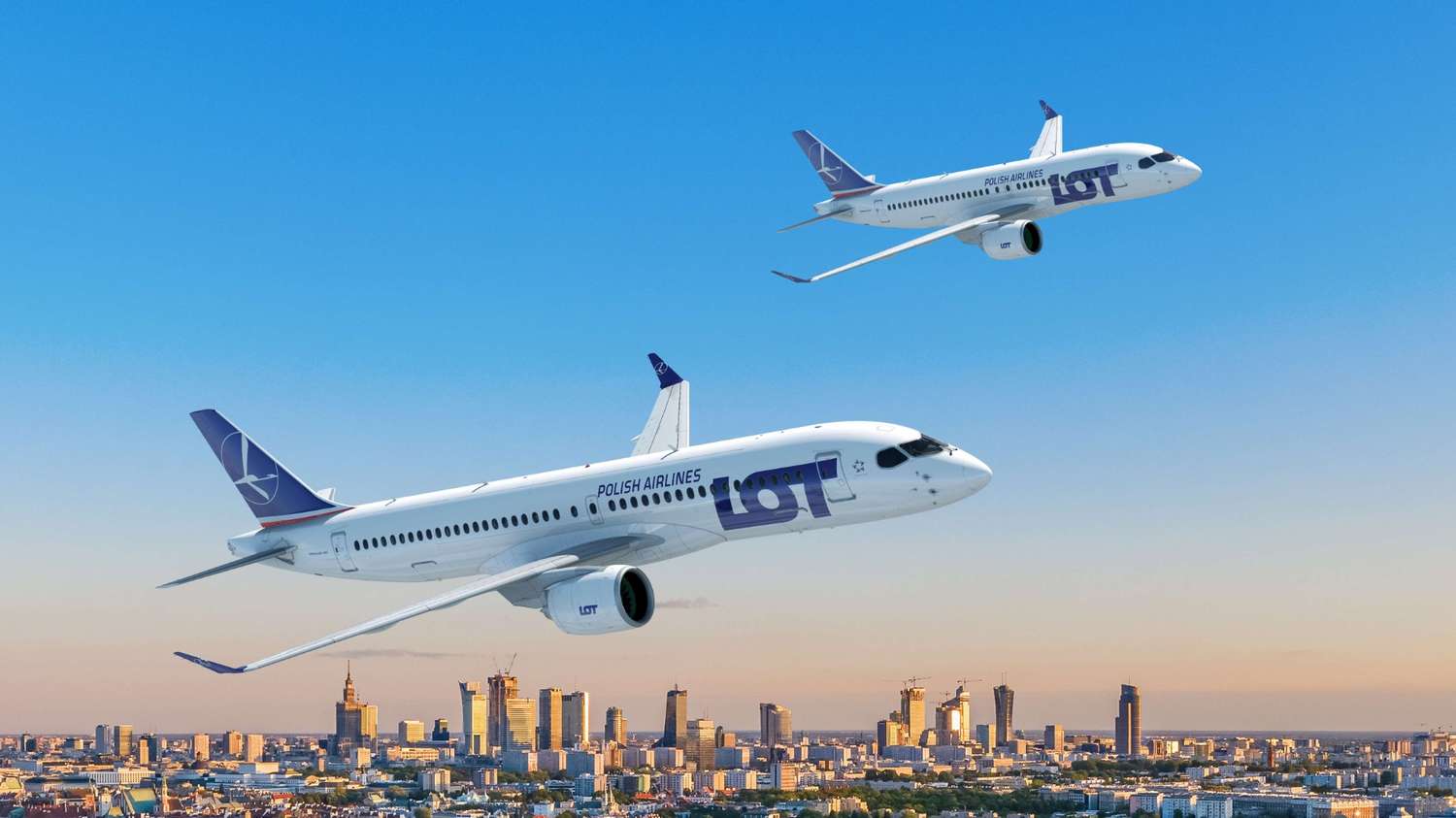 LOT Polish Airlines Places Landmark Order for 40 Airbus A220 Aircraft at Paris Air Show