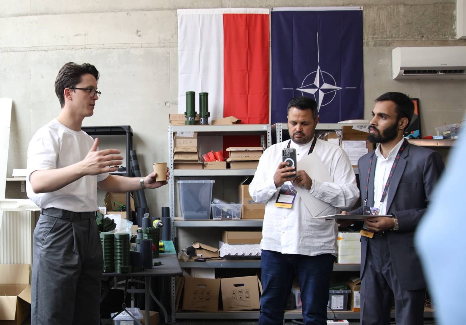 The author participated in a session led by the Co-founder of DefendEye.