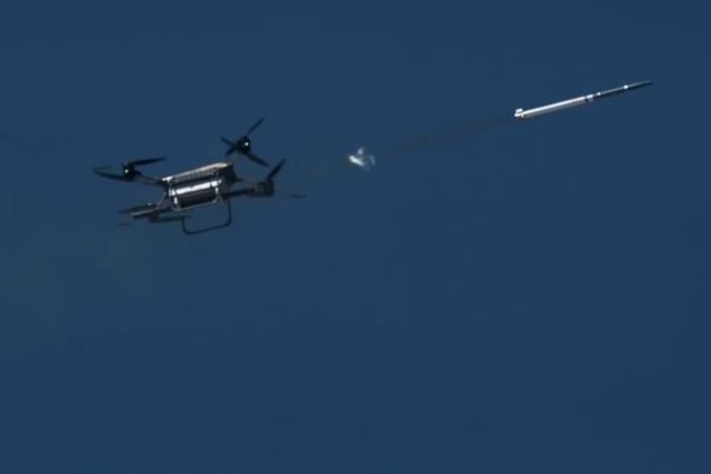 BAE Systems Demonstrates First UAS-Launched Precision Strike Using APKWS Munitions