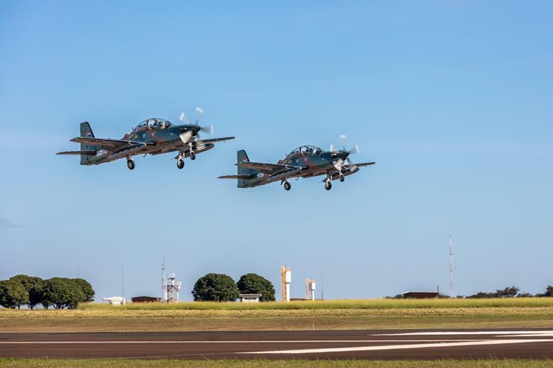Paraguayan Air Force Inducts First Batch of Embraer A-29 Super Tucano Aircraft
