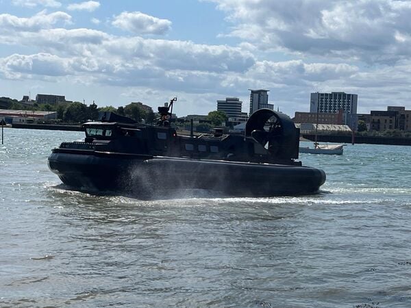 UK Hands Over Three Royal Marines Hovercraft to Pakistan Navy