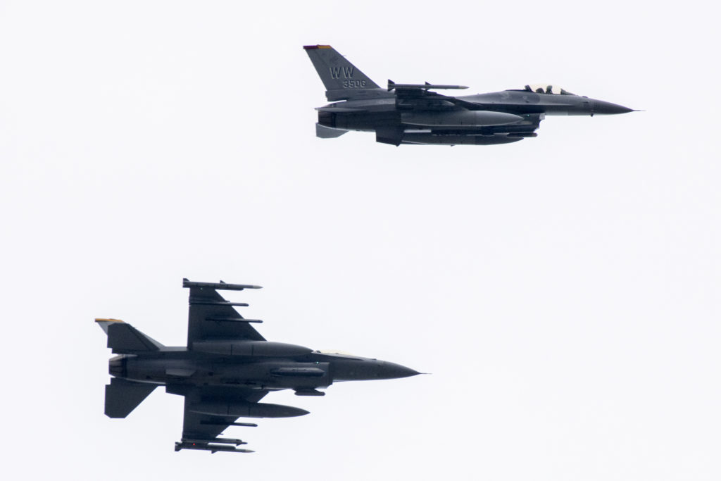 USAF Transfers F-16s to South Korea as Misawa Air Base Prepares for F-35 Deployment