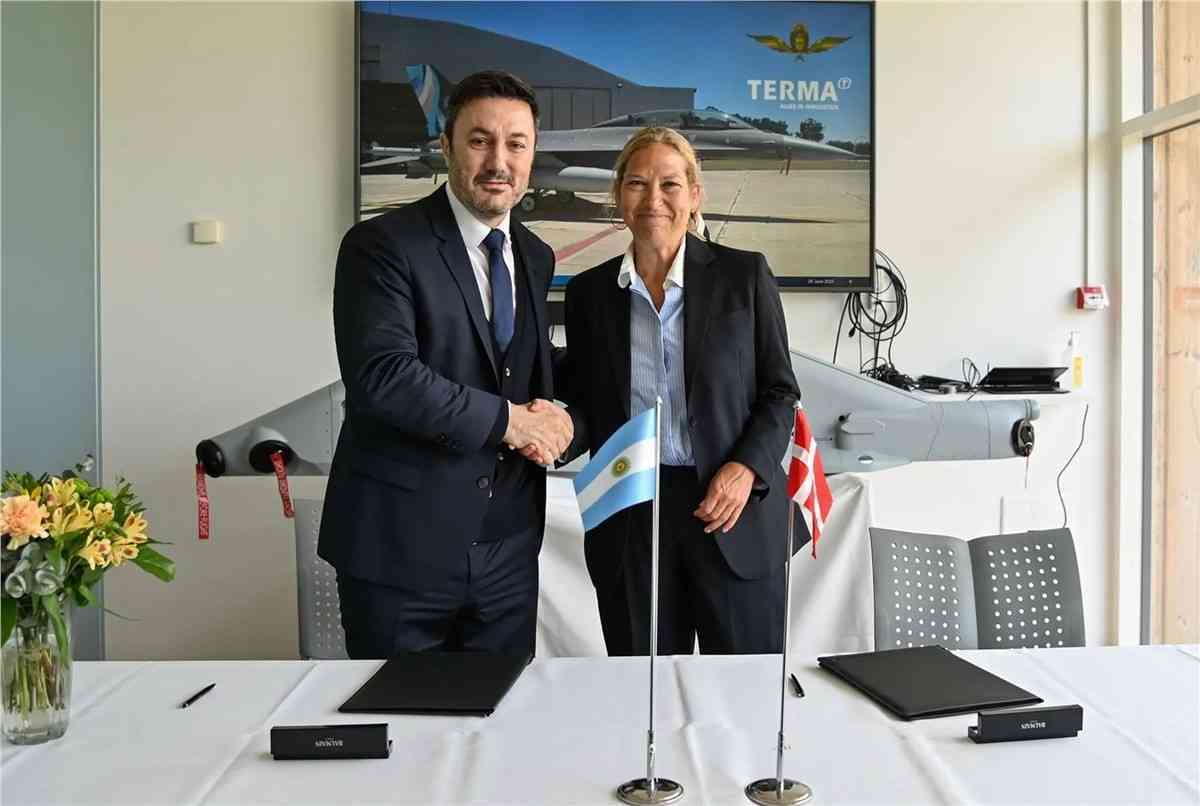 Terma Signs Support Agreement with Argentina to Modernize Former Danish F-16s