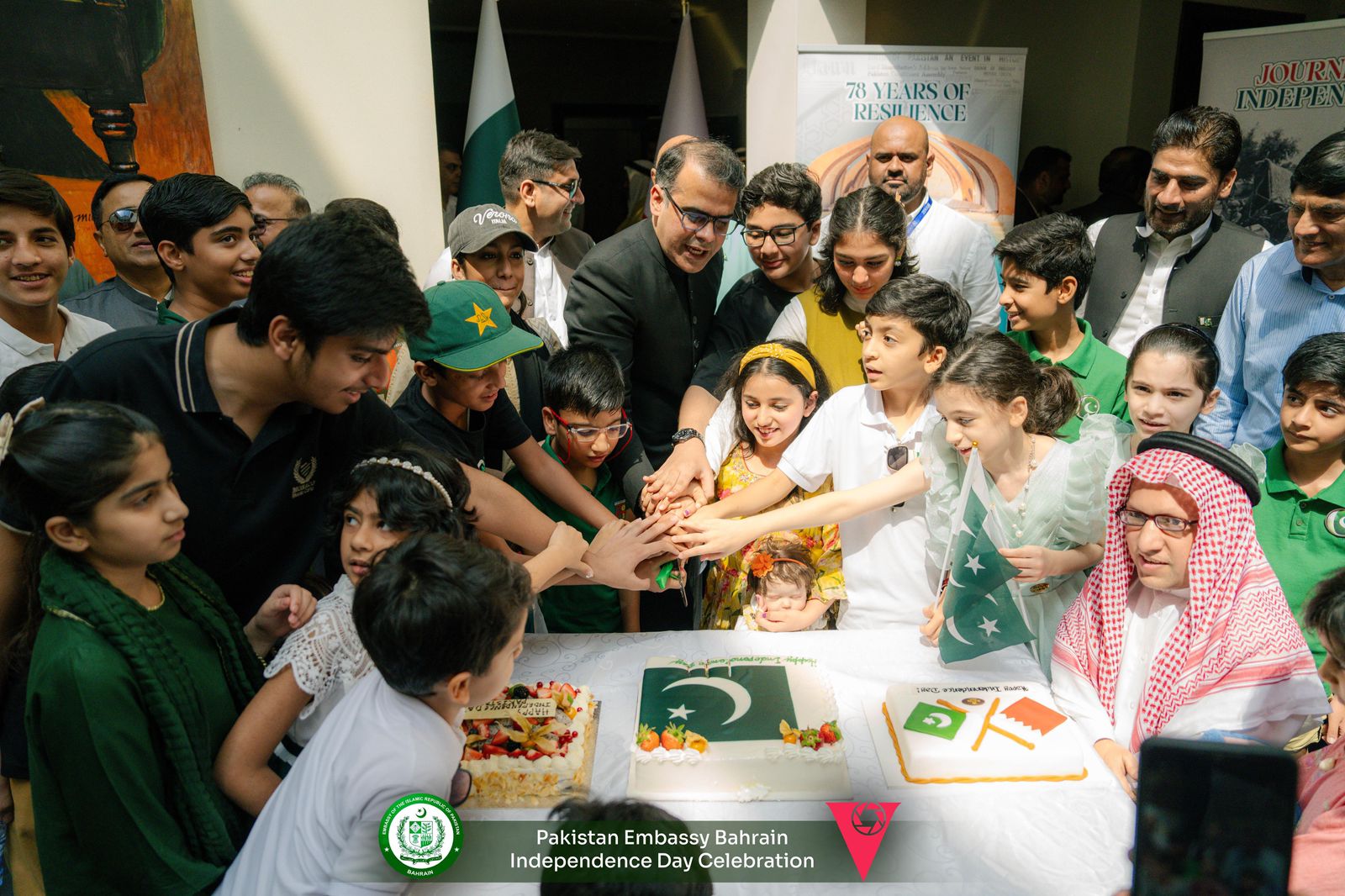 Pakistan’s 78th Independence Anniversary Celebrated with Patriotic Zeal in Bahrain