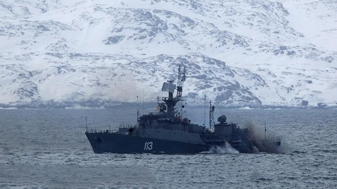 Russian Northern Fleet Holds Arctic Drills to Protect Economic Interests
