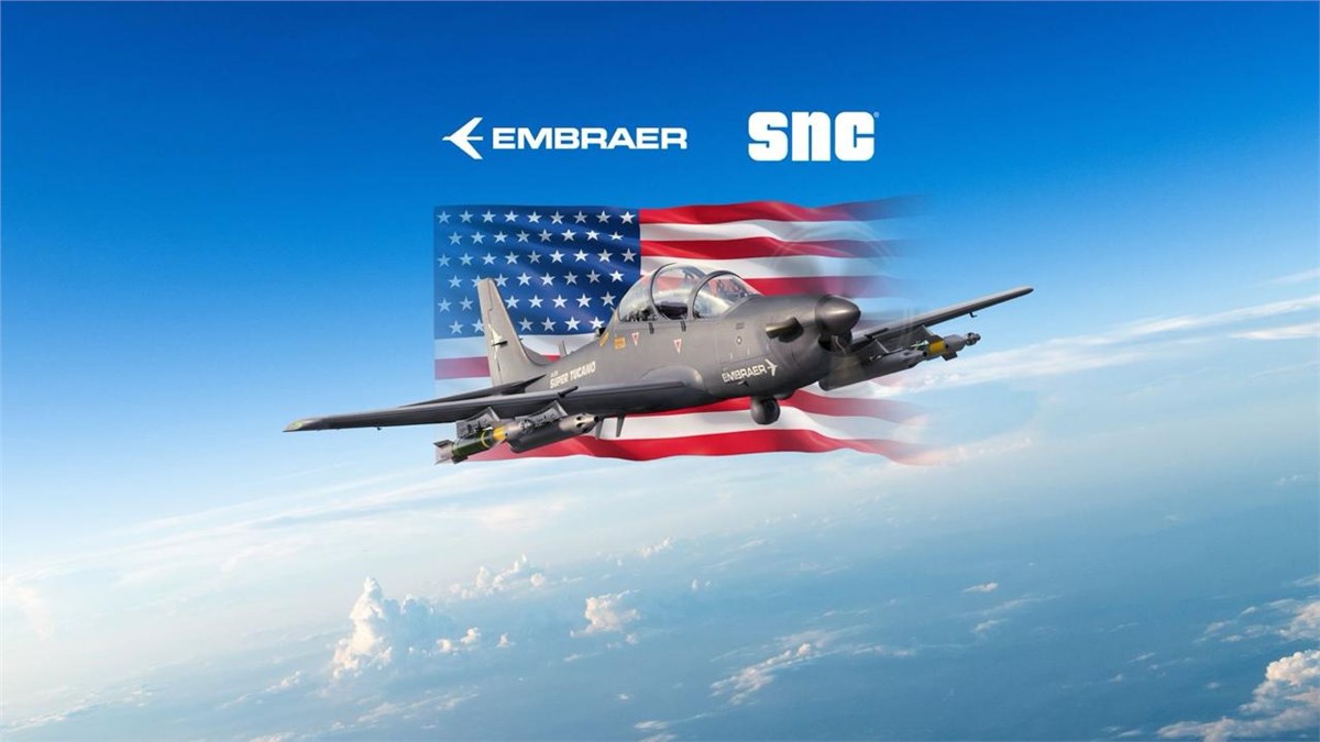 Embraer and SNC Sign Agreement for A-29 Super Tucano Aircraft Purchase