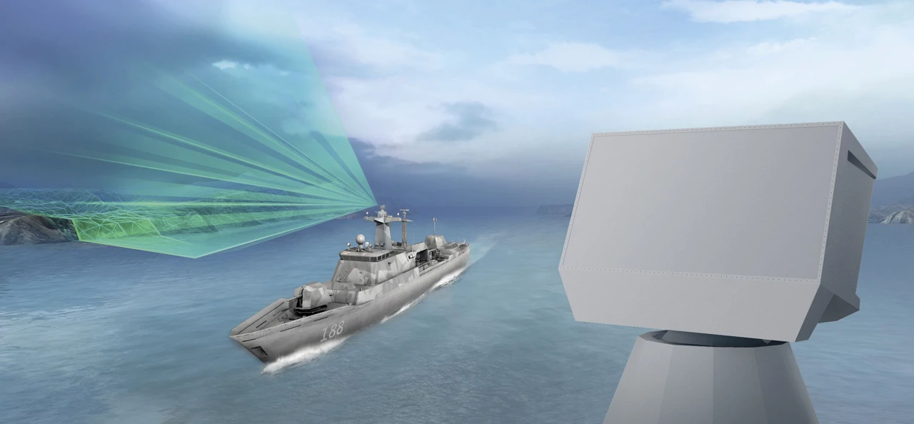 HENSOLDT Delivers First TRS-4D LR Long-Range Radar System to German Navy