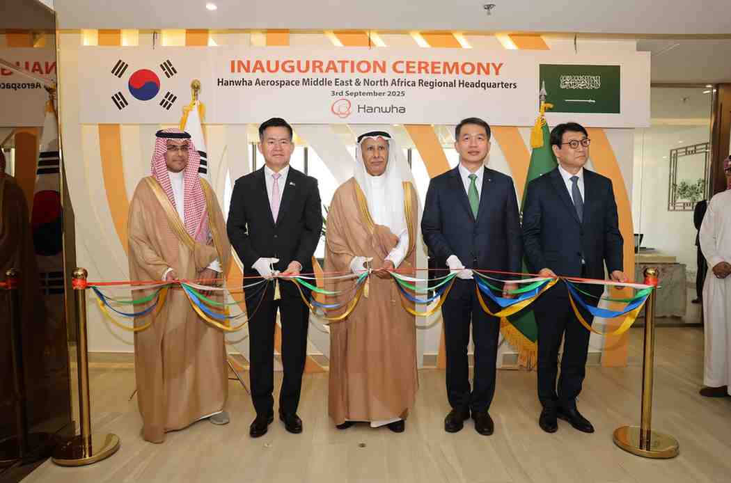 Hanwha Aerospace Opens MENA Headquarters in Riyadh to Boost Defense Cooperation