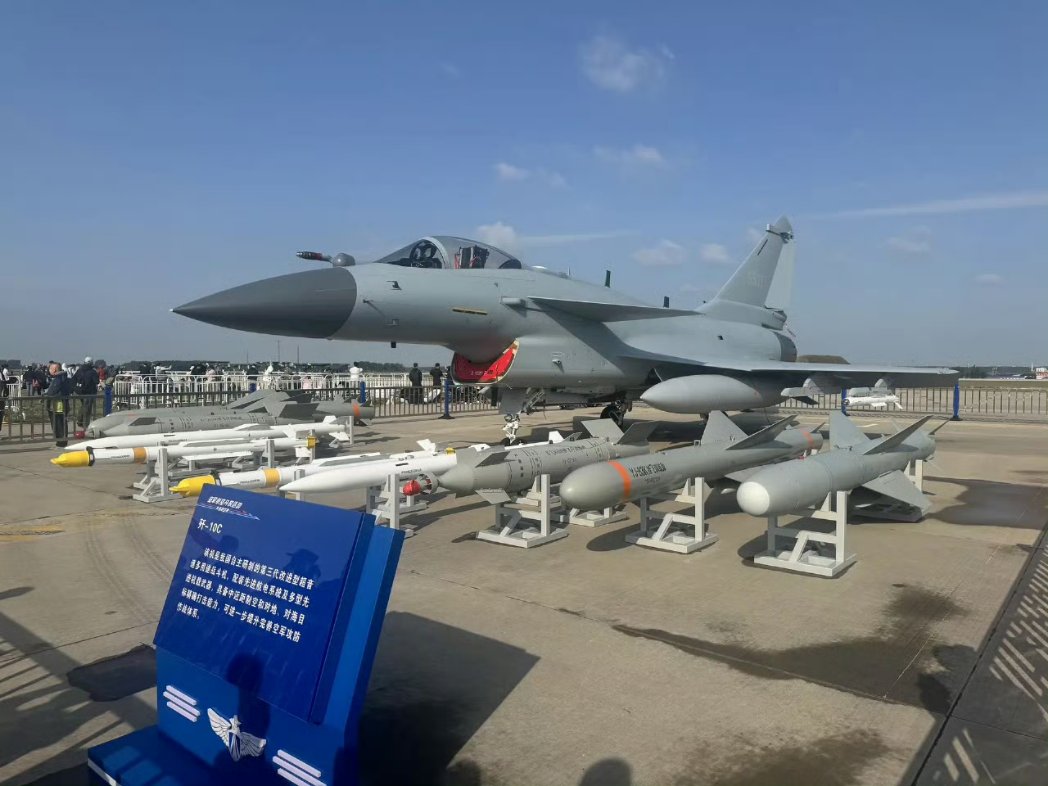 J-10C and PL-15 Emerge as Highlights at PLA Air Force Open-Day and Changchun Air Show 2025