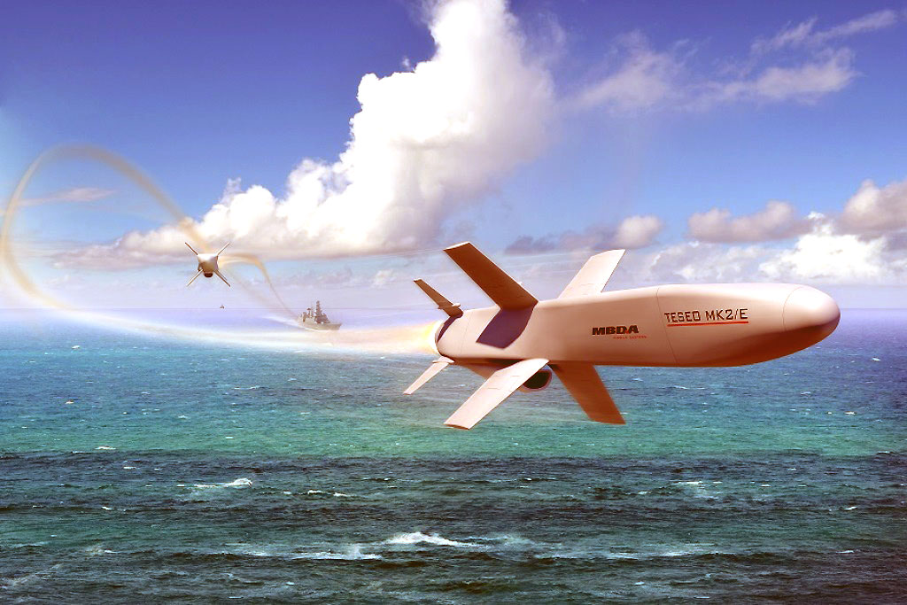 MBDA Signs Contract with Italian Navy for Production of TESEO MK2/E Anti-Ship Missile