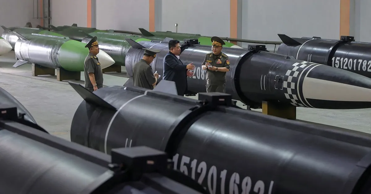 North Korea's Kim Inspects New Missile Facility Ahead of China Trip