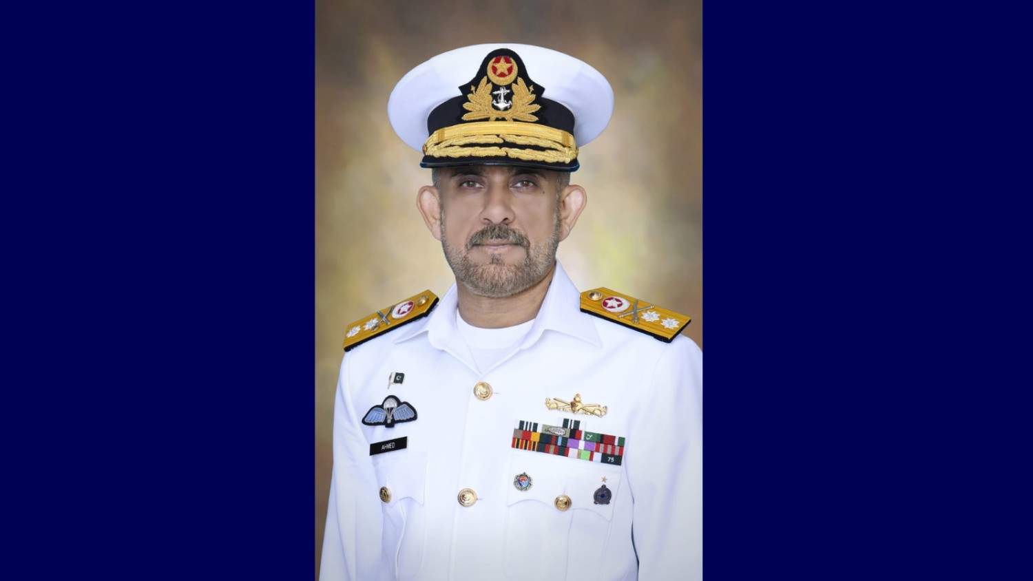 Pakistan Navy Promotes Commodore Ahmed Hussain SI(M) to Rear Admiral