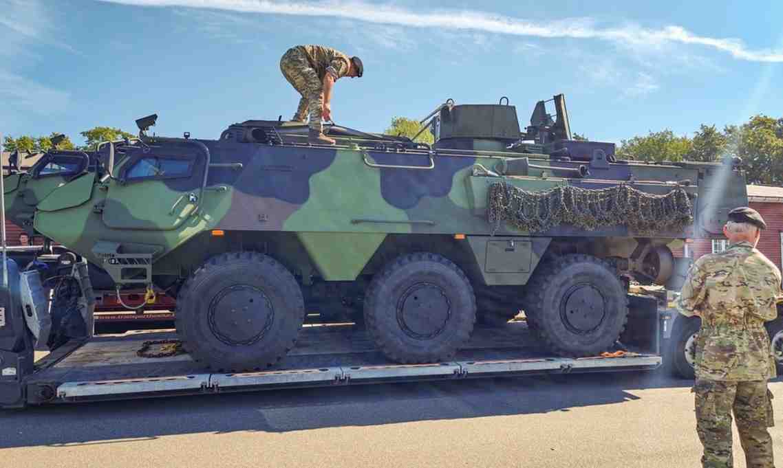 Patria Delivers First 6x6 Armoured Vehicles to Denmark Under CAVS Programme