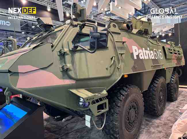Patria and Babcock Partner to Manufacture CAVS 6x6 Armoured Vehicles in the UK