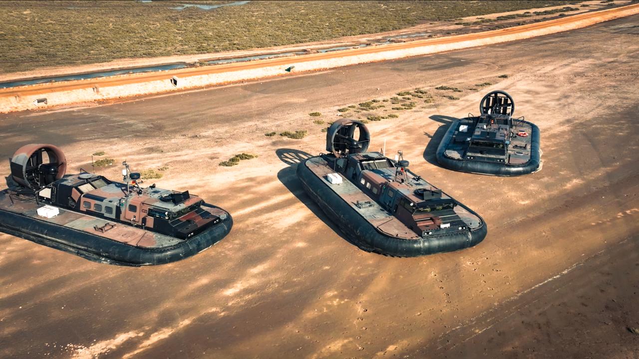 Pakistan Navy Inducts 2400 TD Hovercraft into Marines During Naval Chief’s Visit to Creeks Area